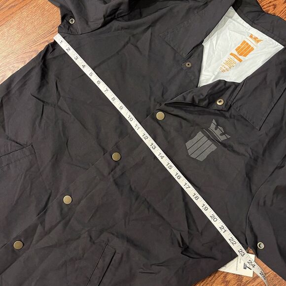 NWT Supra x Call Of Duty Black Opps Snap Windbreaker Coaches Jacket Black Men XL - Picture 12 of 14